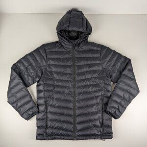 Mountain Hardwear Glen Alpine Down Hoody Men's Size M Navy Blue Puffer